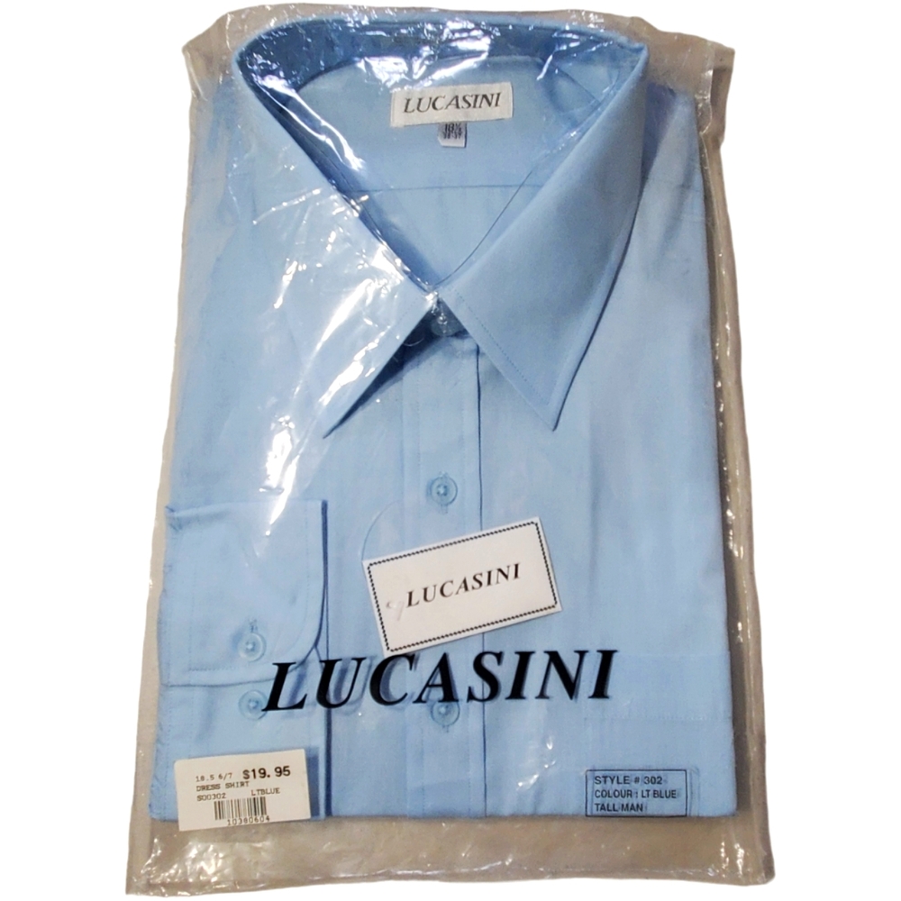 Lucasini Light Blue Dress Shirt
